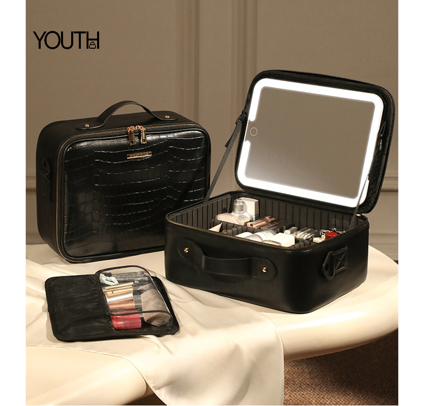 This is a main photo for a Make up box&case with mirror style#yt0194