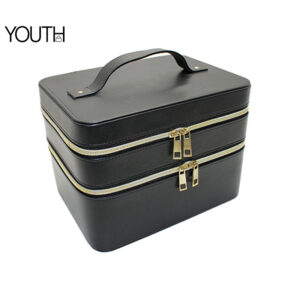 This is a main photo for a Travel Vanity case with compartment style#yt0196