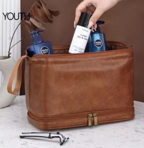 This is a positive view photo for a man toiletry bags style# yt0199
