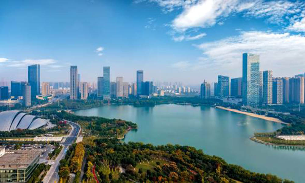 This is a featured photo for blog-3 showing the Hefei city